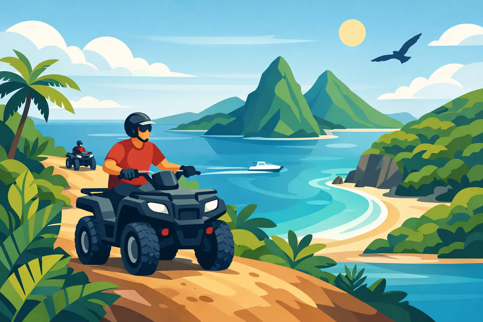 ATV Tours in St Vincent for Real Island Adventure