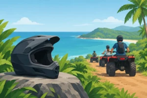 Are ATV Helmets Provided on Guided Island Rides?
