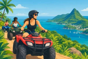 ATV Bachelorettes Ride St. Vincent in Style
