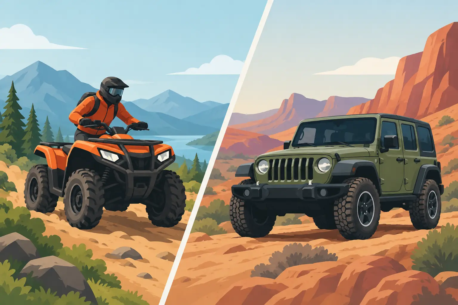 ATV Tour Versus Jeep Tour: Which Ride Fits You?
